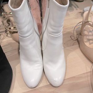 White boots